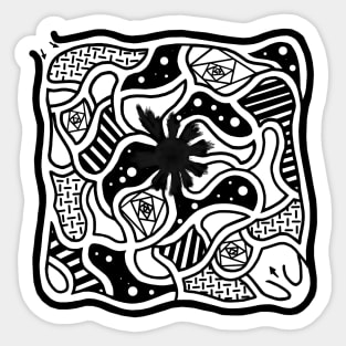 The Void Maze Sticker